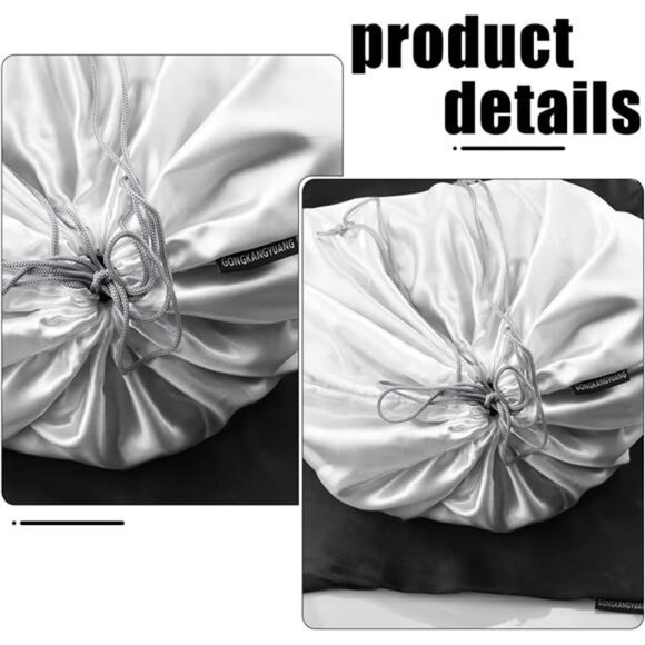 6 Pack Dust Bags for Handbags Silk Dust CoverBag for Handbags Purses Shoes Boots - Picture 3 of 7